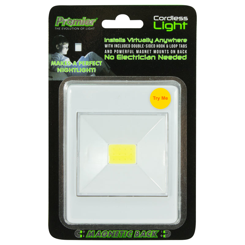 LitezAll COB LED Pivoting Cordless Light Switch