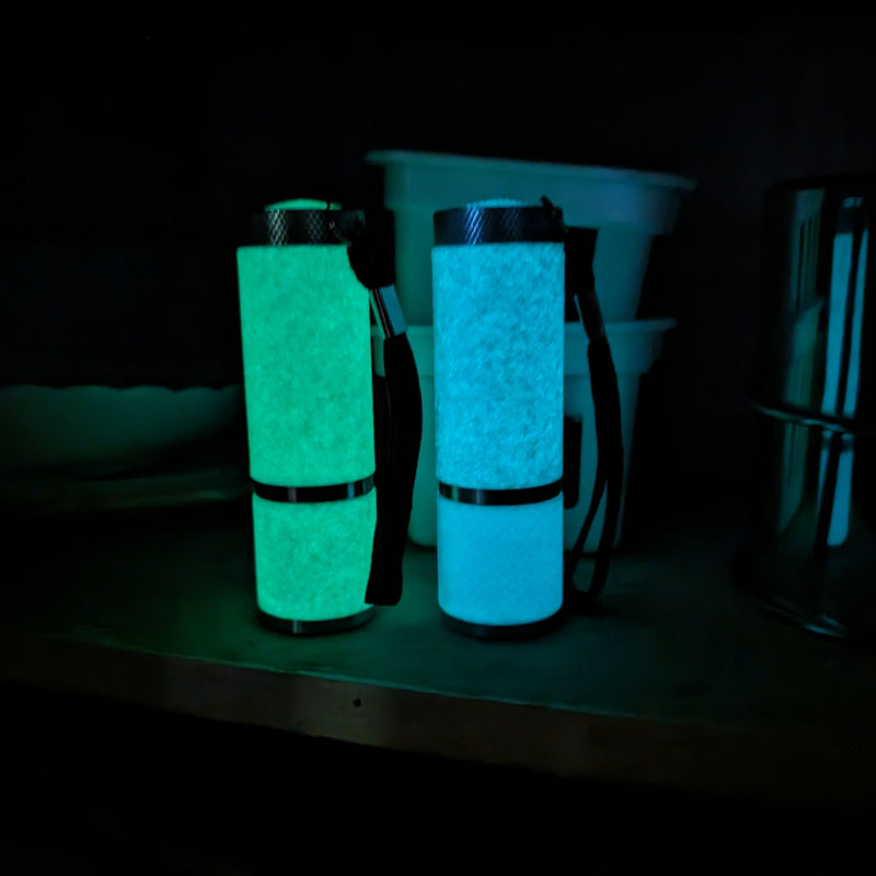 25799 - LA-GIDx2-6/12 LitezAll Glow In the Dark Flashlight 2 Pack