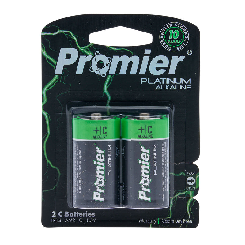 21883 - P-C2-6/24 Promier® C Platinum Alkaline Battery 2 Pack
