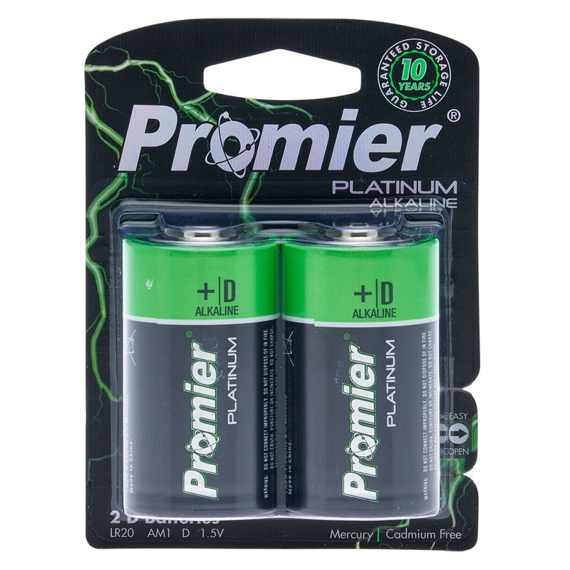 21890 - P-D2-6/24 Promier® D Alkaline Battery 2 Pack