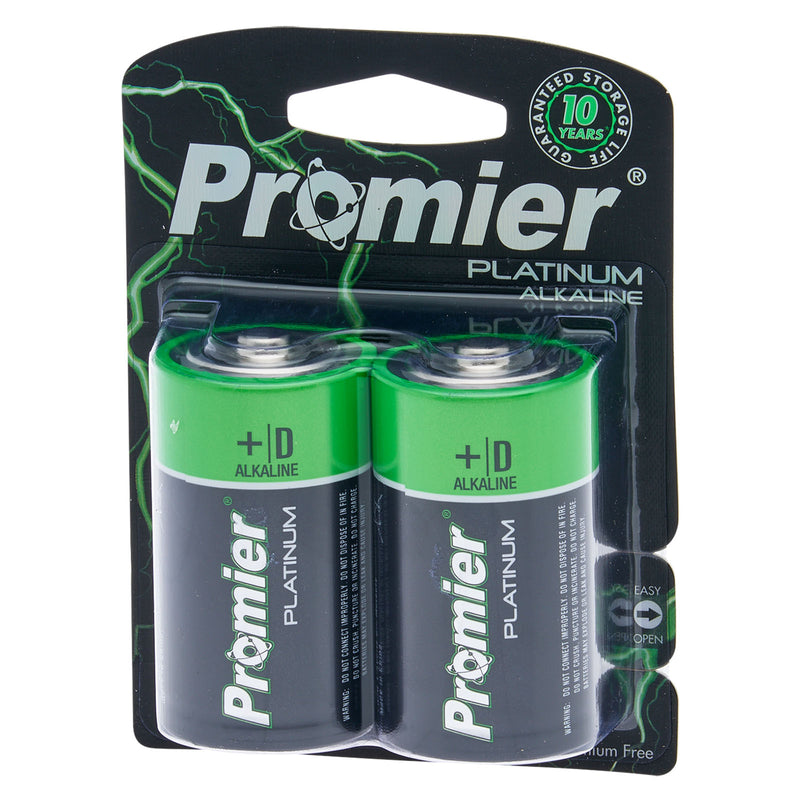 21890 - P-D2-6/24 Promier® D Alkaline Battery 2 Pack