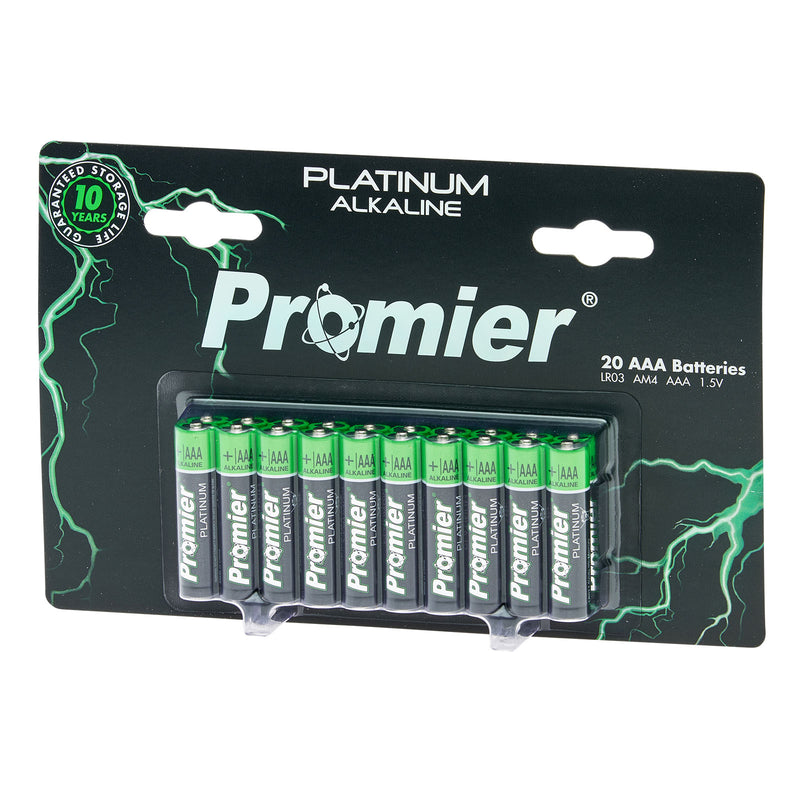 21920 - P-AAA20-4/16 Promier® AAA Alkaline Battery 20 Pack