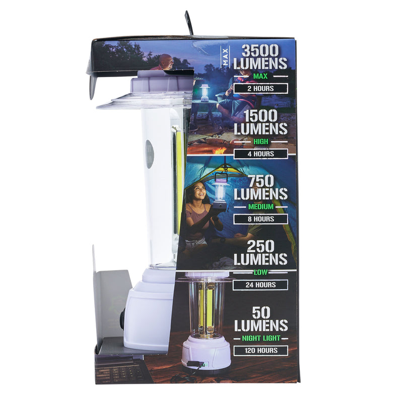 24877 - LA-3500RCHLAN-4/8 LitezAll Rechargeable 3500 Lumen Lantern
