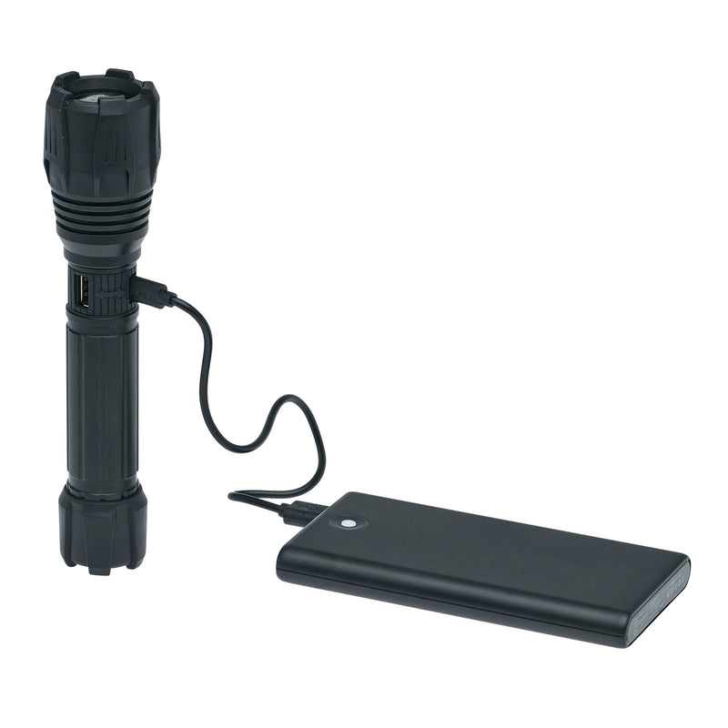 24945 - LA-1KRFLNI-6/12 LitezAll Nearly Invincible 1000 Lumen Rechargeable Tactical Flashlight