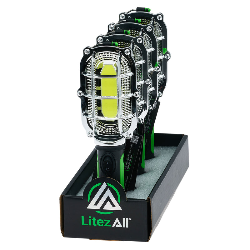 26529 - LA-HNDLT-4/16 LitezAll LED Classic Style Hand Light with Hook and Magnet