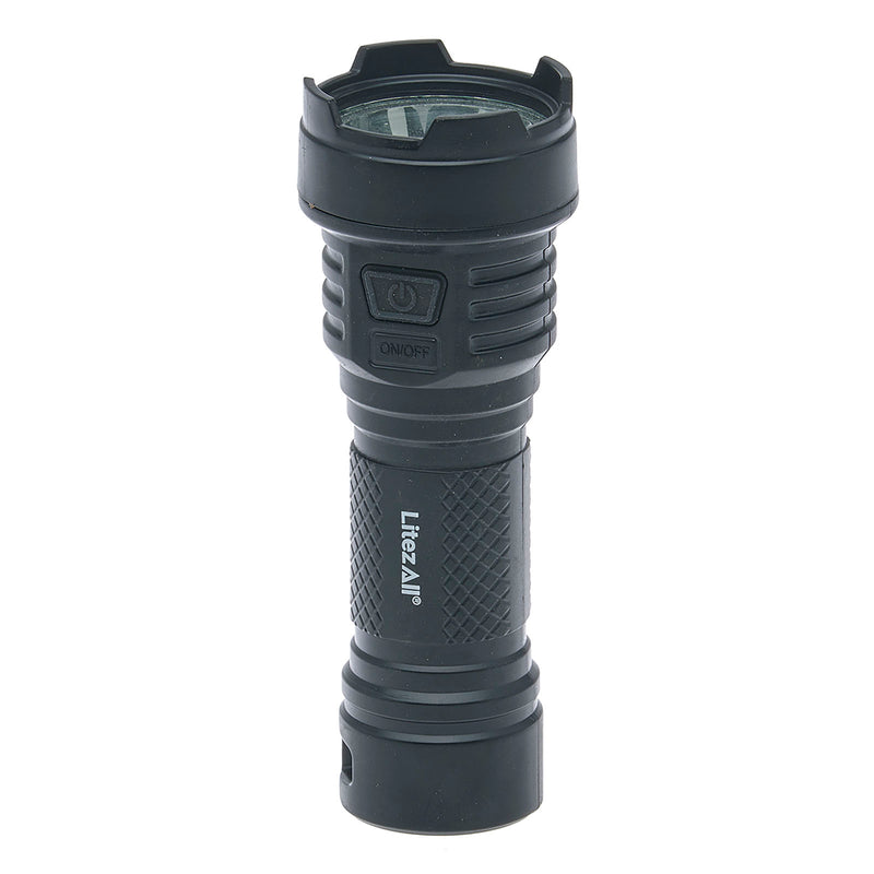 27601 - LA-BLBKRCHFL-8-24 LitezAll Ultralite Rechargeable 120 Lumen Flashlight