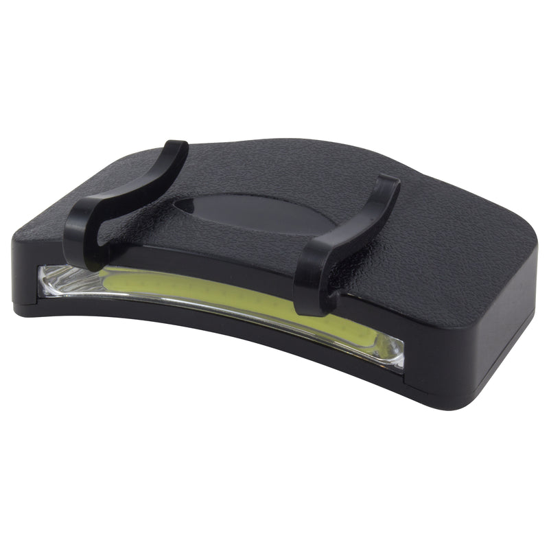 LitezAll COB LED Clip On Cap Light (Black)