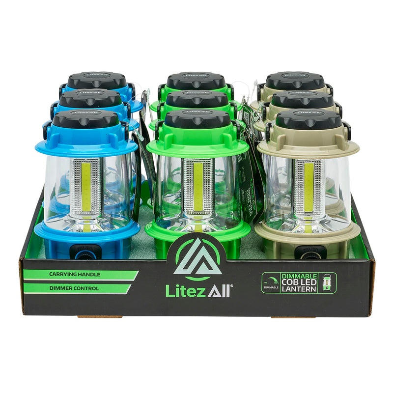 24310 - LA-MINIFLM-8/32 LitezAll Mini LED Lantern with White or Simulated  Flame