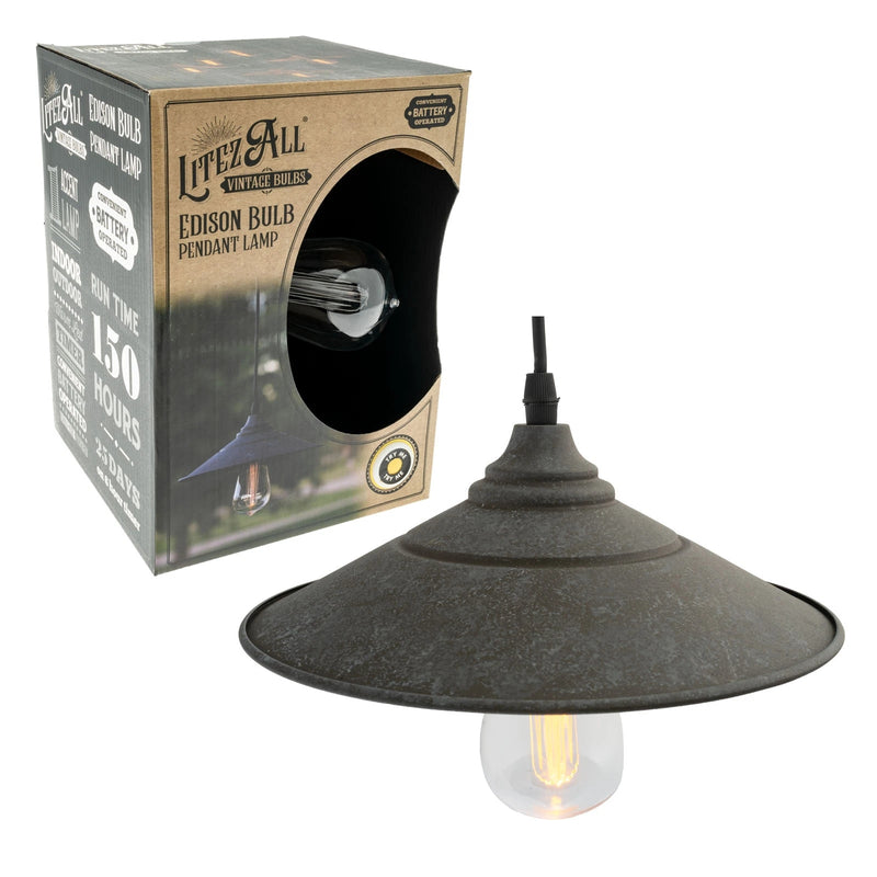 22606 - LA-SHDED-8 LitezAll LED Edison Bulb Pendant Lamp Accent