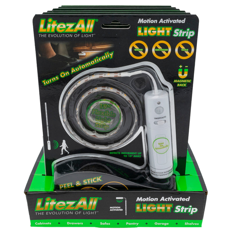 23078 - LA-SNSTAPE-6/24 LitezAll Motion Activated LED Tape Light