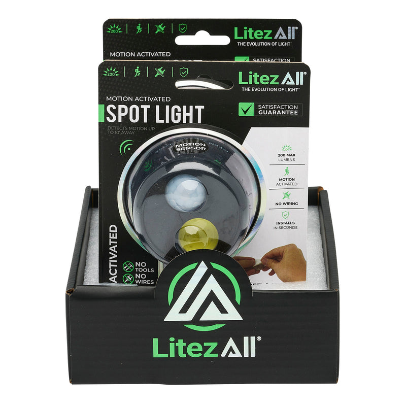 23085 - LA-SNSSPOT-2/8 LitezAll Motion Activated Spot Light