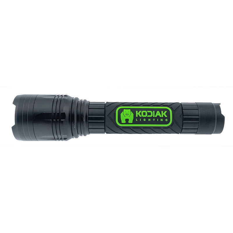 23207 - K-3500GRP-6/12 Kodiak® 3500 Lumen Rubber Grip Tactical Flashlight