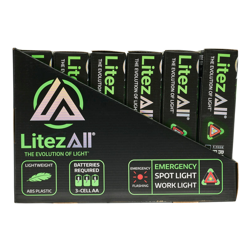 23917 - LA-ERWORK-6/12 LitezAll Triangle Emergency and Utility Light