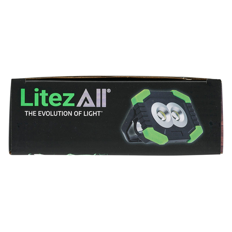 24181 - LA-WORK-6/24 LitezAll 200 Lumen Work Light with Flashlight