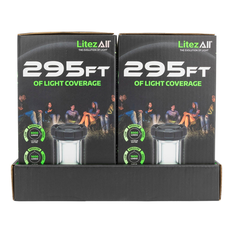 25294 - LA-NI3KLAN-4 LitezAll Nearly Invincible 3000 Lumen Lantern