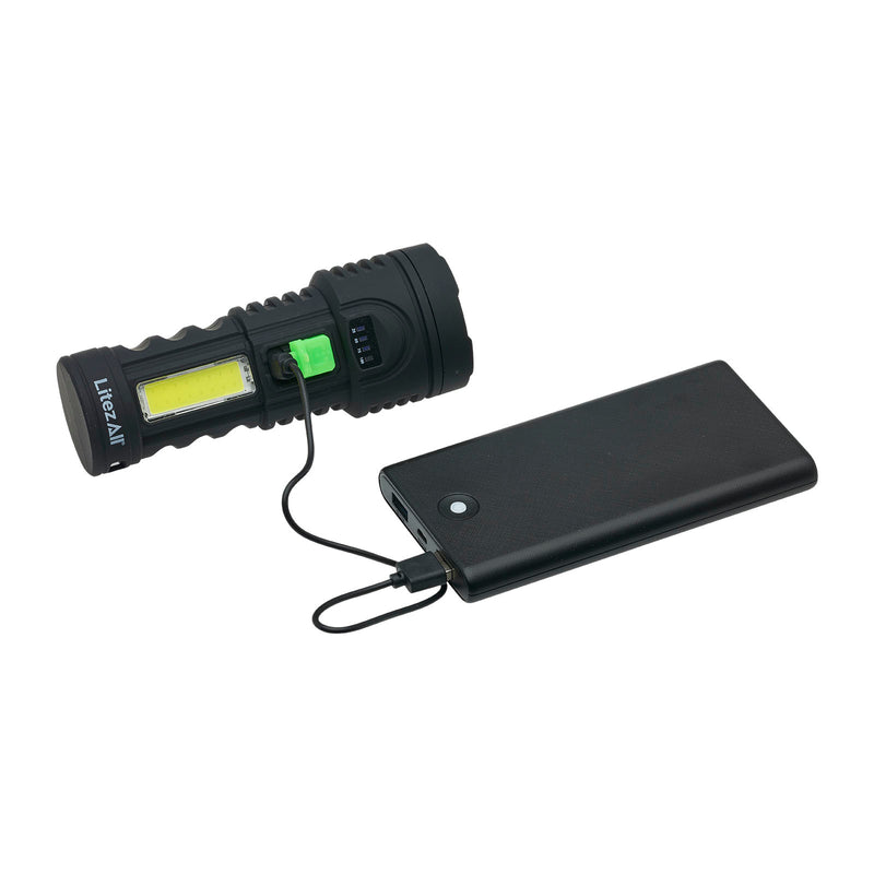 25324 - LA-ULTACOG-4/16 LitezAll Rechargeable Ultac OG Soft Touch Flashlight