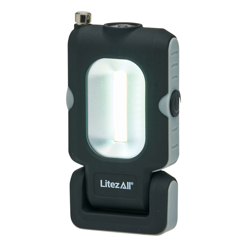 25454 - LA-WRKTELE-8/32 LitezAll Pivot Work Light with Telescopic Magnet