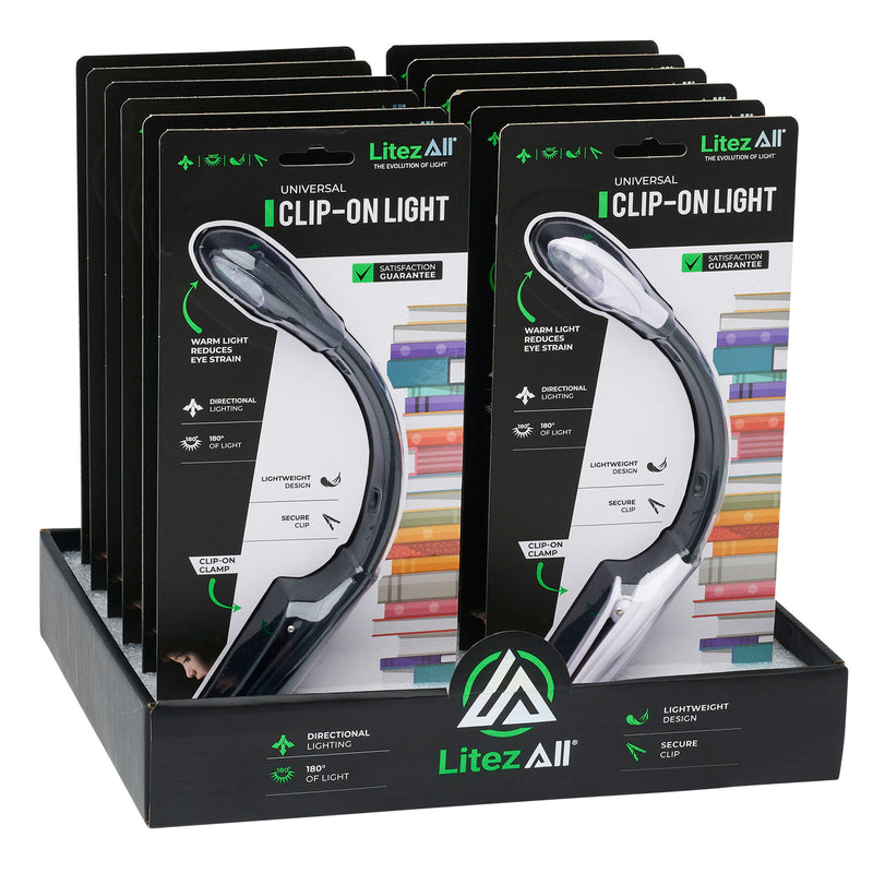 25485 - LA-BKLT-12/48 LitezAll Universal LED Clip On Light