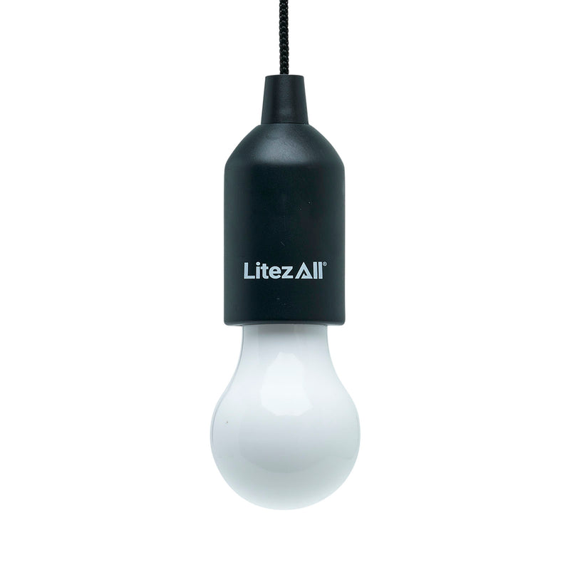 26086 - LA-PLBLB-4/8 LitezAll Pull String Battery Operated Light Bulb