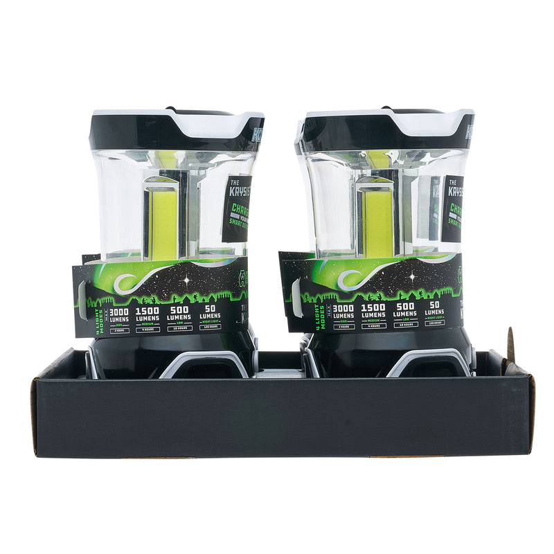 Kodiak Krysis 3000 Lumen Battery Powered Lantern - LitezAll