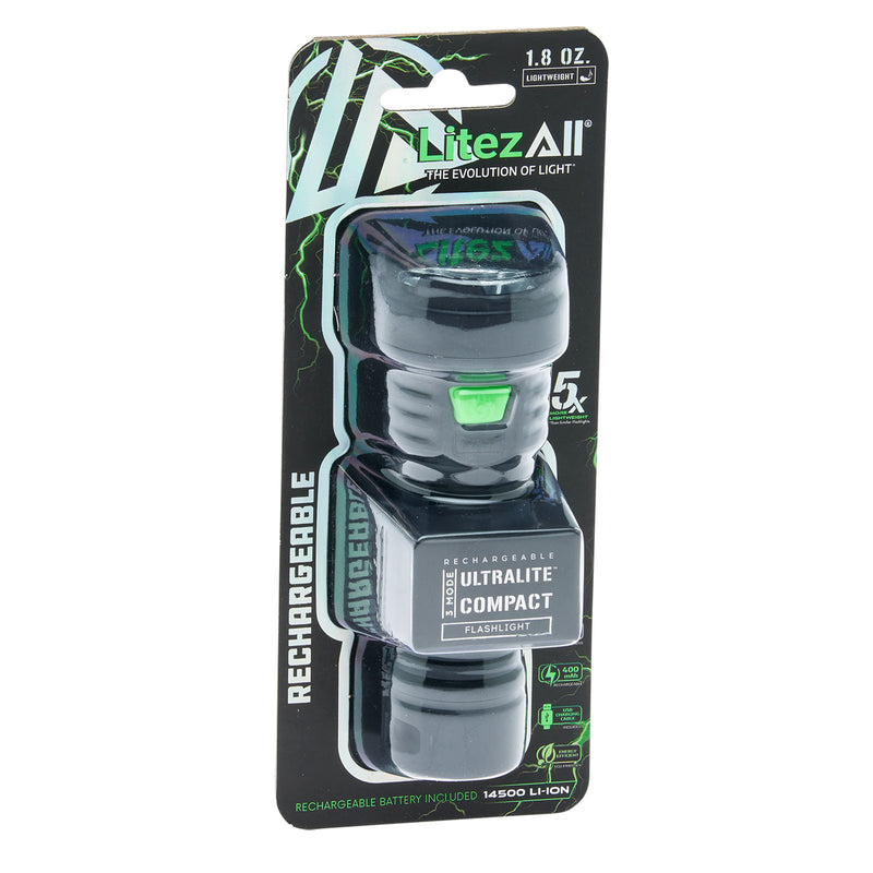 26239 - LA-50LMRCH-5/20 LitezAll Rechargeable Ultralite Compact Flashlight