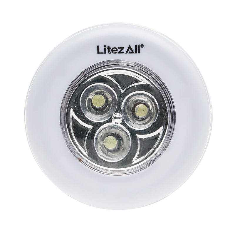 26321 - LA-PKx6-3/12 LitezAll LED Puck Light 6 Pack