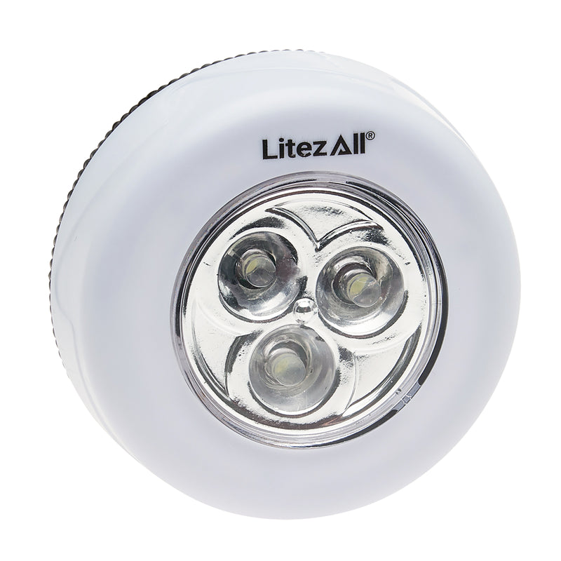 26321 - LA-PKx6-3/12 LitezAll LED Puck Light 6 Pack