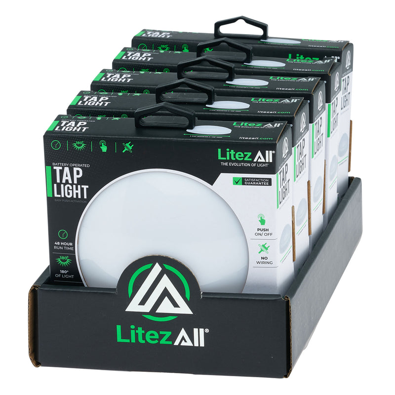 26376 - LA-TAPLT-5/20 LitezAll Tap Light Battery Operated